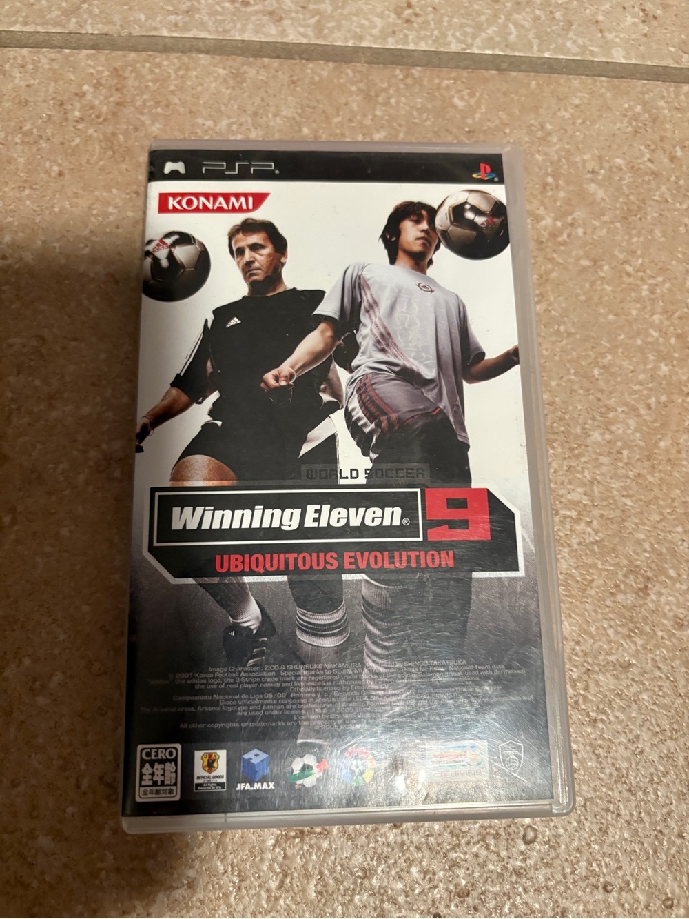 Winning Eleven 9 World Soccer Ubiquitous evolution with manual